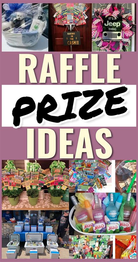 50+ Raffle Prize Ideas For Your Events And Promotions.